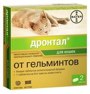Дронтал (Bayer) таблетки для кошек фото