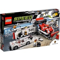 LEGO Speed Champions 75876 Пит-лейн Порше 919 Гибрид и Порше 917K
