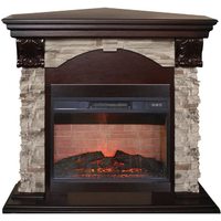 Real-Flame Dublin ROCK Corner Irvine 24